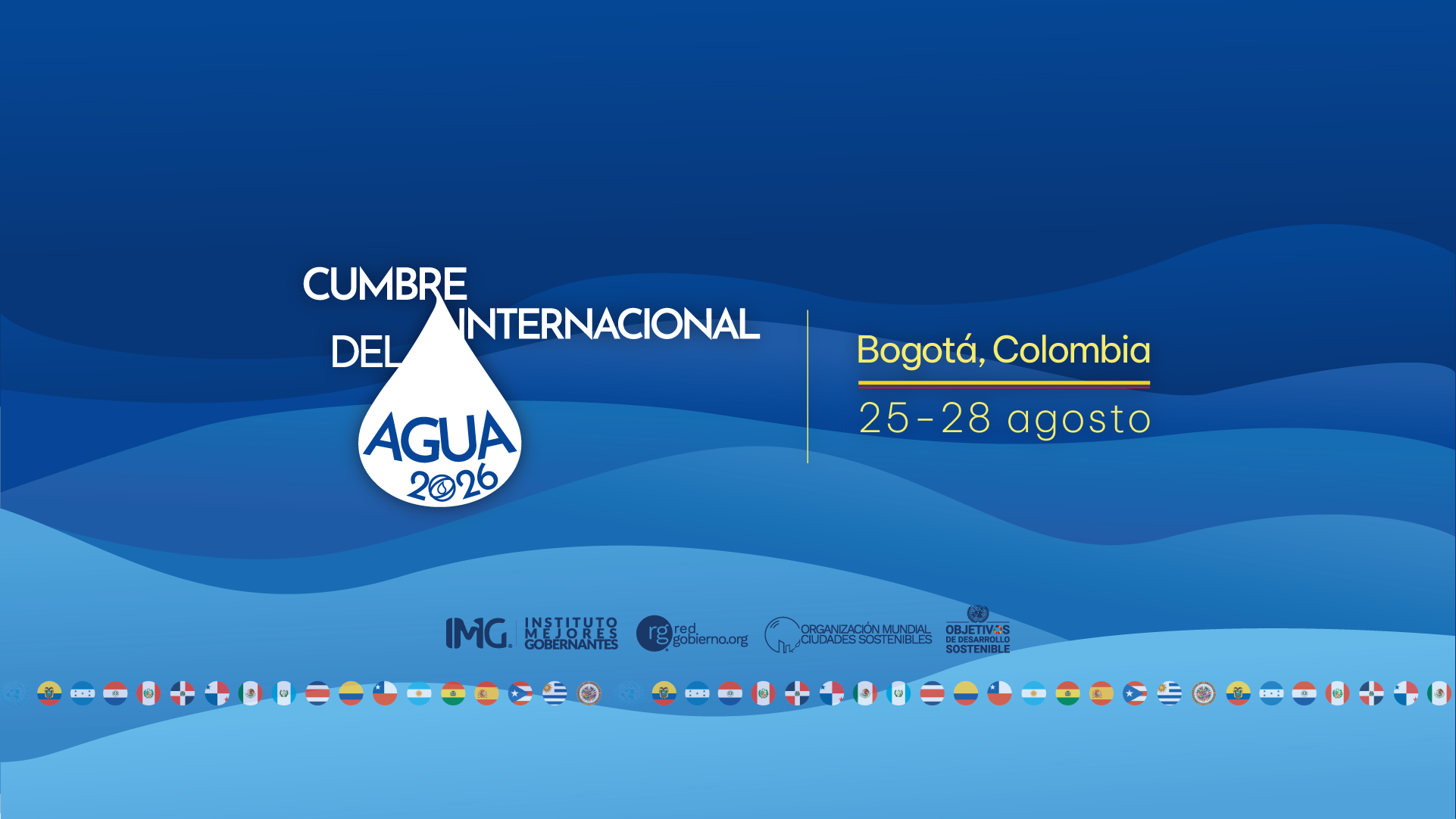 Imagen destacada de la Cumbre Internacional del Agua