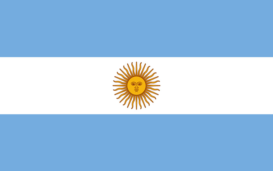 Bandera de Argentina